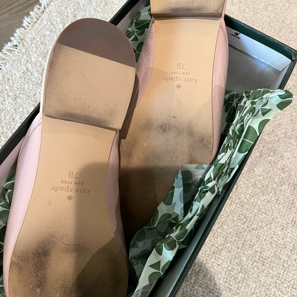 Kate Spade Berkeley Tassel Mule - Color is Light Pink almost Blush color - Picture 4 of 5